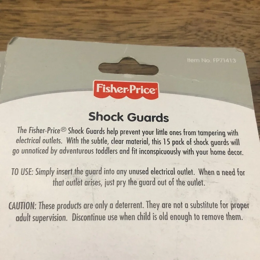 Fisher-Price clear Outlet Safety Shock Guards - Twin Pack
